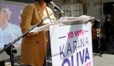 Platas de campaña de Karina Oliva: DC pide remitir antecedentes al Ministerio Público