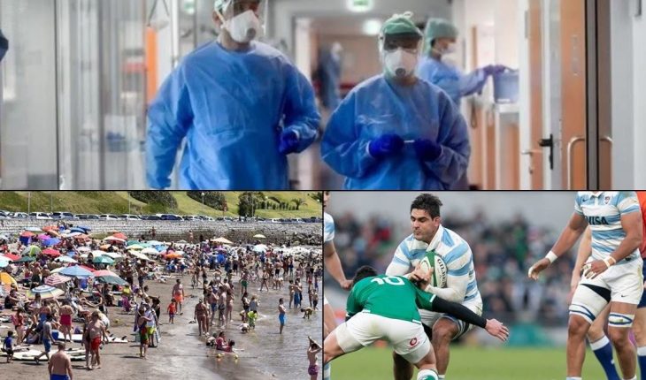 Three new deaths and 646 infected with coronavirus in Argentina; 3.5 million tourists traveled for the long weekend; The Pumas suffered a tough defeat to Ireland and much more….
