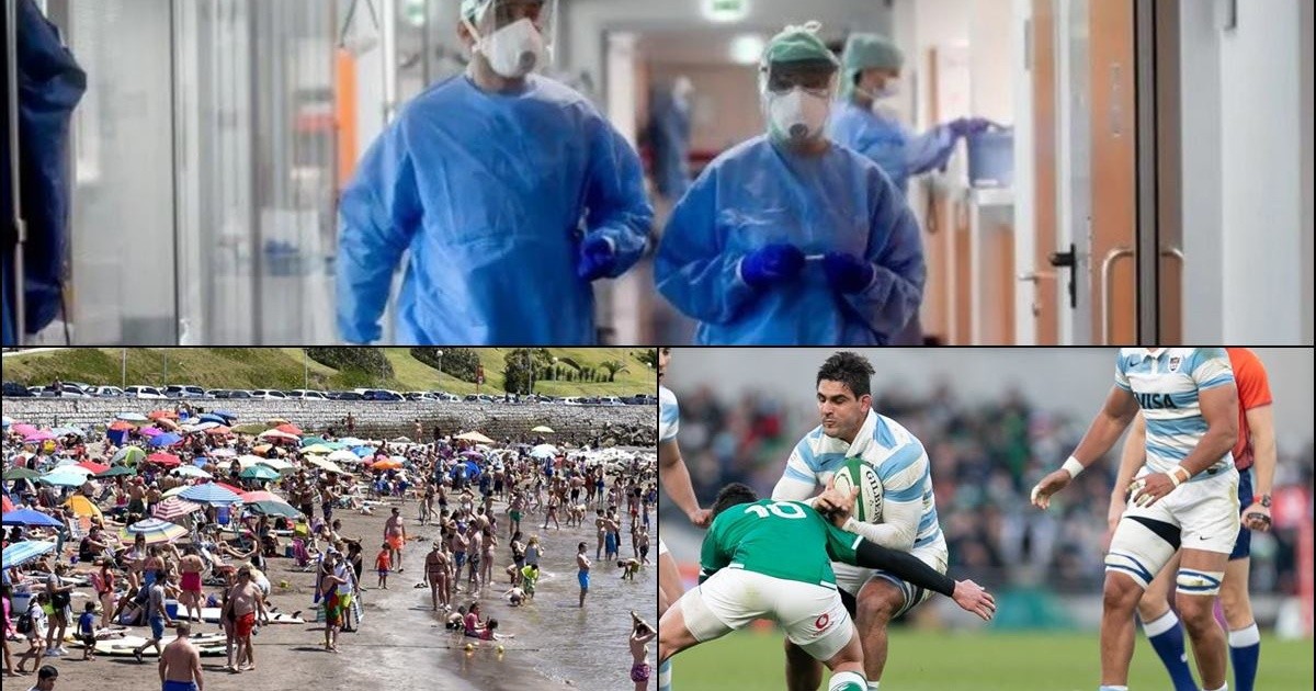 Three new deaths and 646 infected with coronavirus in Argentina; 3.5 million tourists traveled for the long weekend; The Pumas suffered a tough defeat to Ireland and much more....
