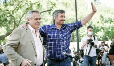 Máximo Kirchner resigned as president of the ruling bloc in Deputies