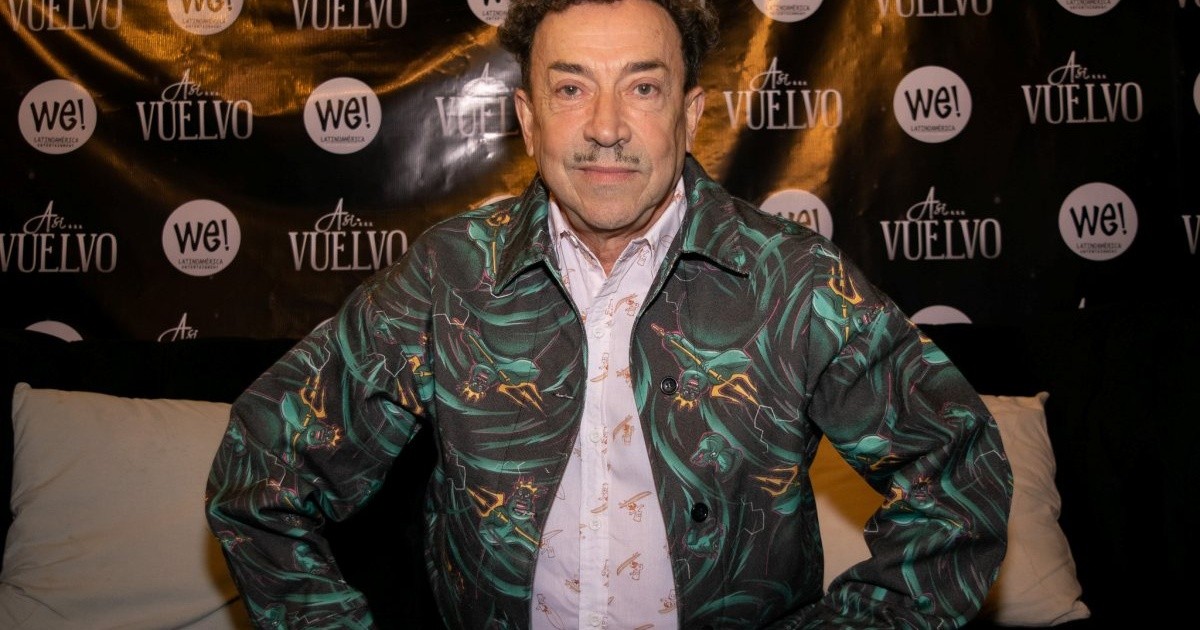 Aníbal Pachano presentó "Así Vuelvo" el espectáculo con el que dice adiós