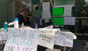 CIDE students demand dialogue; until they deliver campus: Conacyt