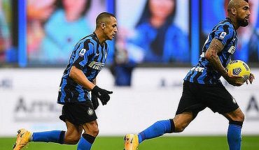 Champions: Vidal y Sánchez vieron acción en derrota del Inter de Milán