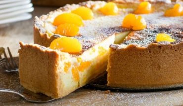 Cheesecake de mandarina sin horno, postre ideal para navidad