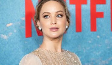 Jennifer Lawrence presume su embarazo en la premiere de Don’t Look Up