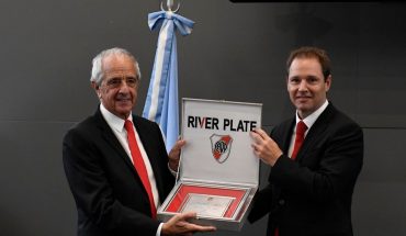 Jorge Brito took over as new president of River Plate