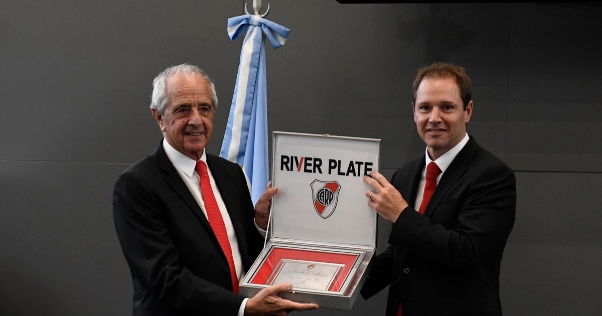 Jorge Brito took over as new president of River Plate