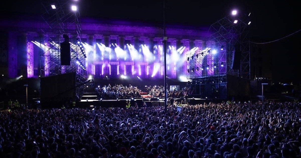 La UBA celebró sus 200 años con un concierto multitudinario