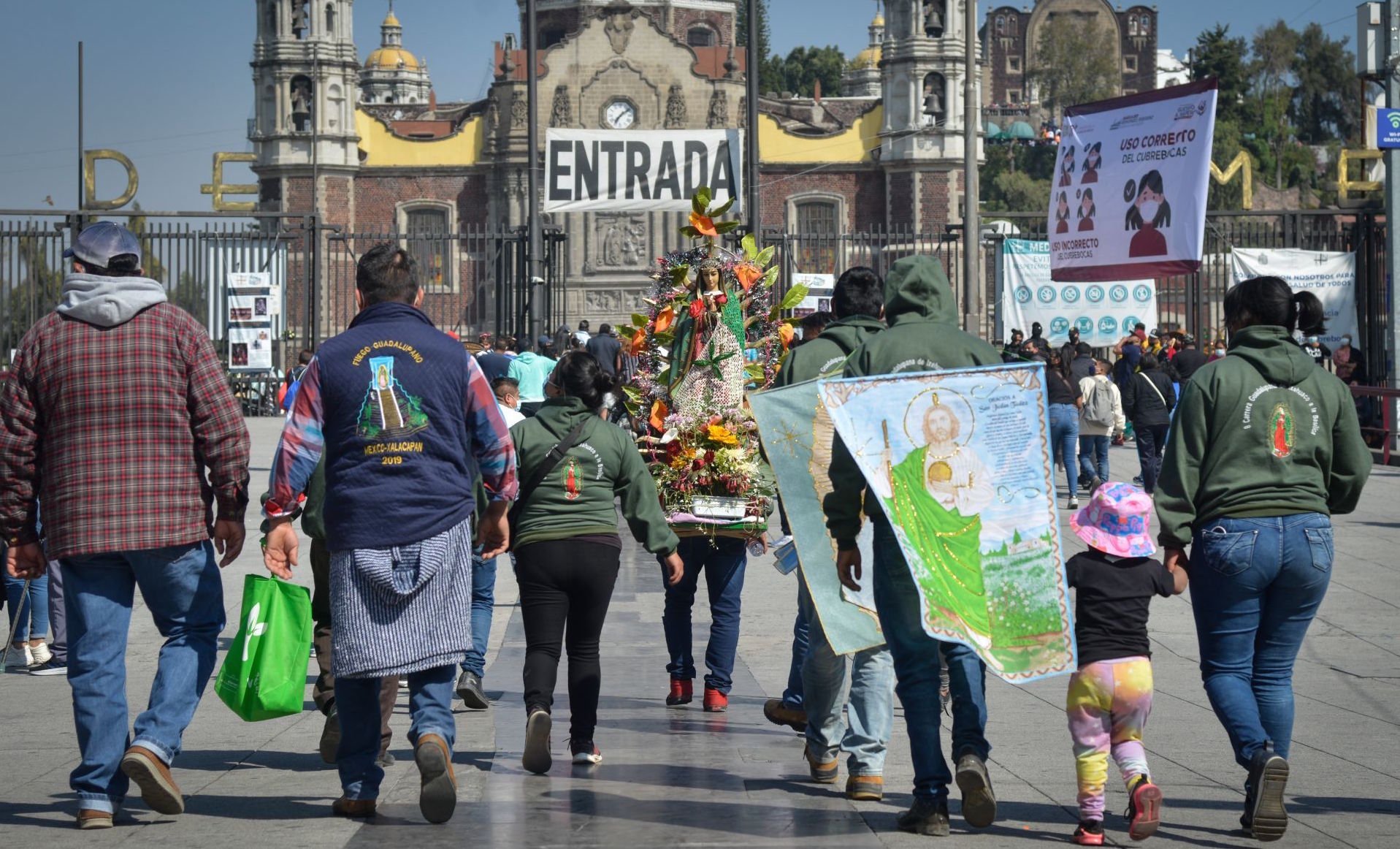 Mexico celebrates the Virgin of Guadalupe, despite the risk of COVID rebound