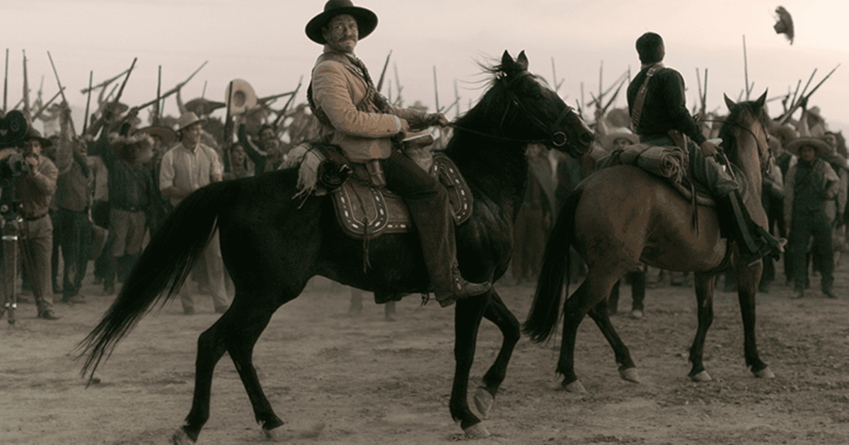 Mirá las primeras imágenes de la serie "Pancho Villa: el Centauro del Norte”