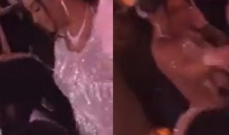 Novia baila twerking para su novio el día de su boda
