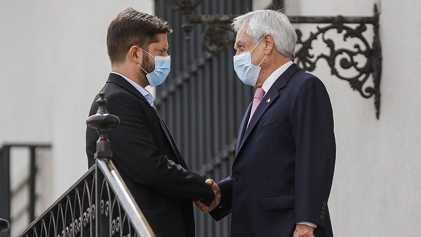 Piñera described as "very good" the meeting with Boric and maintained that they offered "all the collaboration" for the change of command