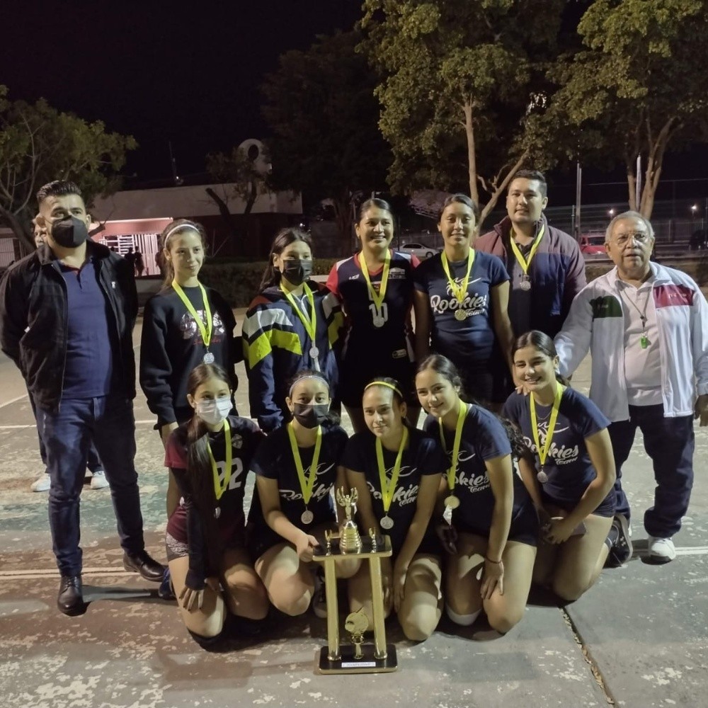 Rookies Team se corona en el Voleibol Mujer Sinaloense