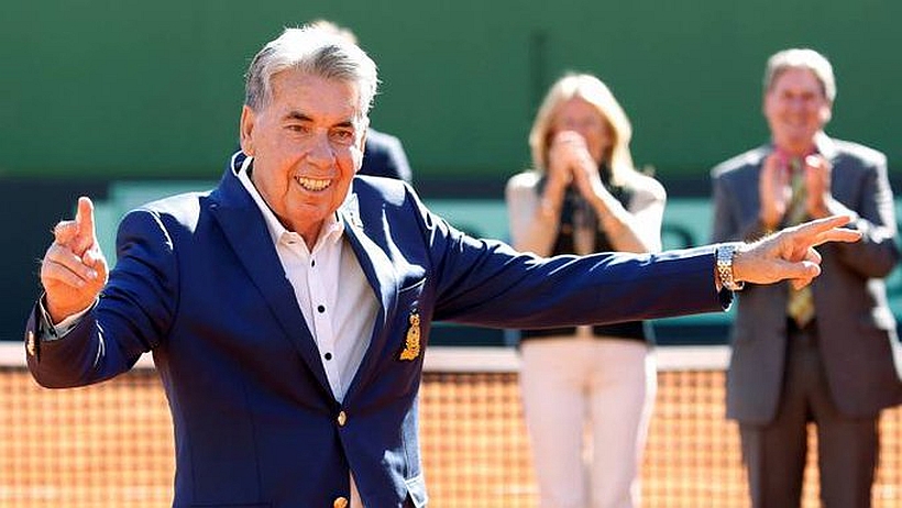 Spanish tennis legend Manolo Santana has died at the age of 83