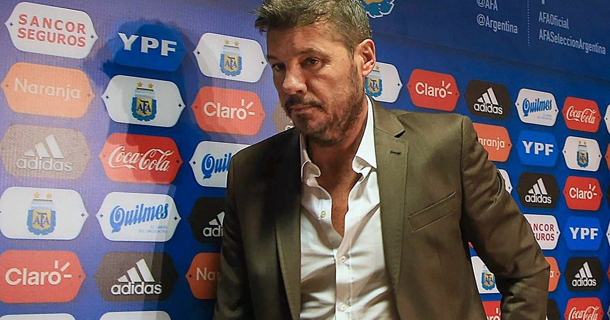 Tinelli denunció un "golpe artero" para ser destituido de la Liga Profesional