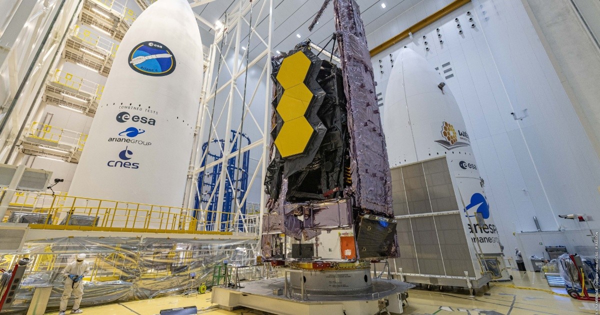 Tomorrow the James Webb Space Telescope is launched
