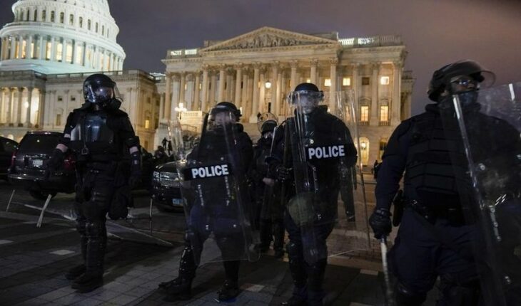 Trump insiste en que el asalto al Capitolio fue una “protesta desarmada”