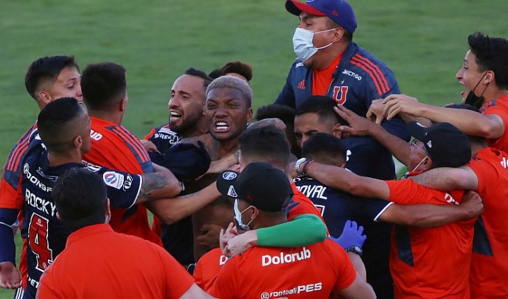 Universidad de Chile obra un milagro en los últimos minutos y se salva de todo tras vencer a Unión La Calera