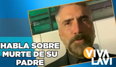 Video: Alejandro Fernández habla sobre la muerte de su padre | Vivalvi
