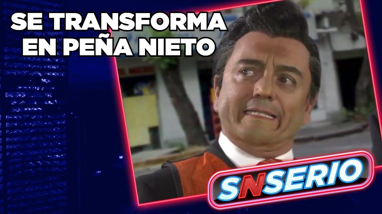 Pierre Angelo se convierte en Peña Nieto | SNSerio