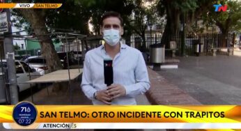 Video: San Telmo: otro incidente con trapitos