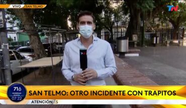 San Telmo: otro incidente con trapitos