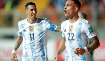 At the start of the World Cup year, Argentina beat Chile 2-1 in Calama