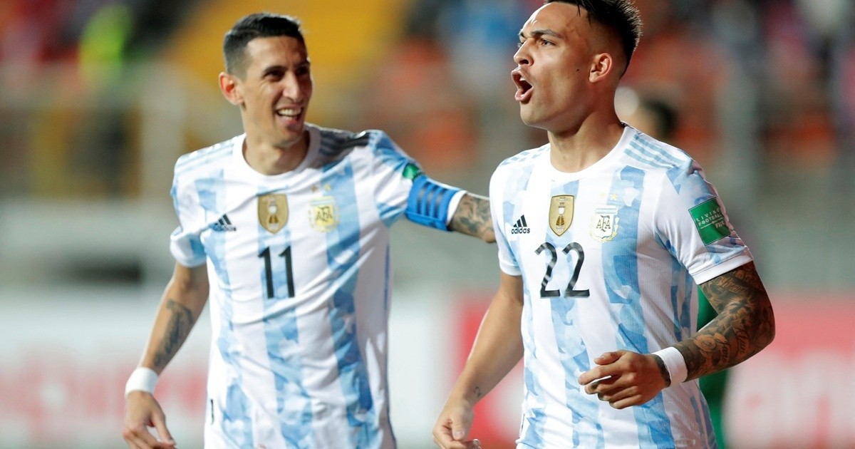 At the start of the World Cup year, Argentina beat Chile 2-1 in Calama