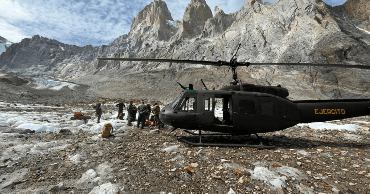 Avalancha en El Chaltén: por el clima, suspendieron la búsqueda de un montañista