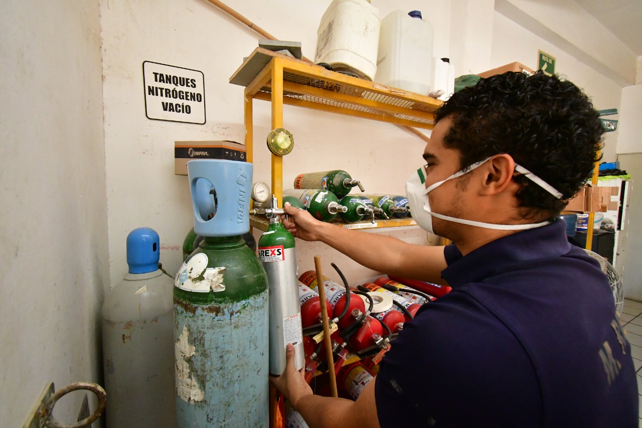 Baja demanda en renta de tanques de oxígeno en la región del Évora