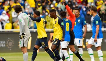Brasil y Ecuador empataron en un partido con cuatro intervenciones del VAR