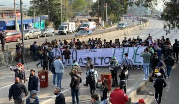 CIDE students close Mexico-Toluca for amago in exchange for statutes