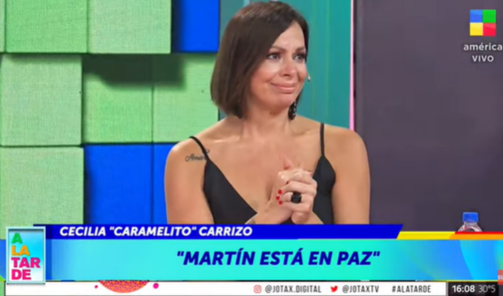 Cecilia Carrizo volvió a la tele y recordó a su hermano: "Me regaló su última mirada y me enseño a morir"