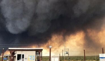 Chubut: feroz incendio avanza hacia Península Valdés y obligó a evacuar turistas