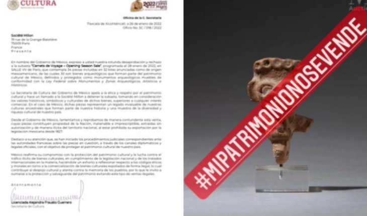Culture tries to stop auction of 30 pre-Hispanic pieces in France
