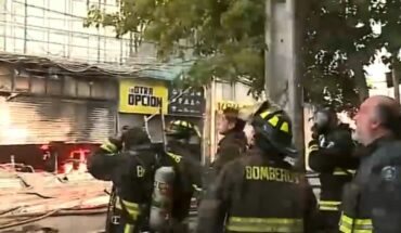 Firefighters fought fire in commercial premises of San Bernardo