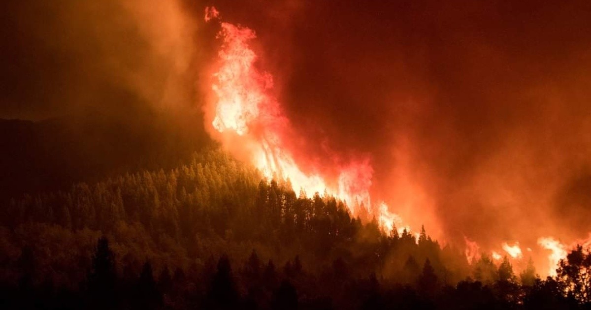 Incendio forestal en Bariloche: Tras el corte volvieron a habilitar el tránsito en la Ruta 40