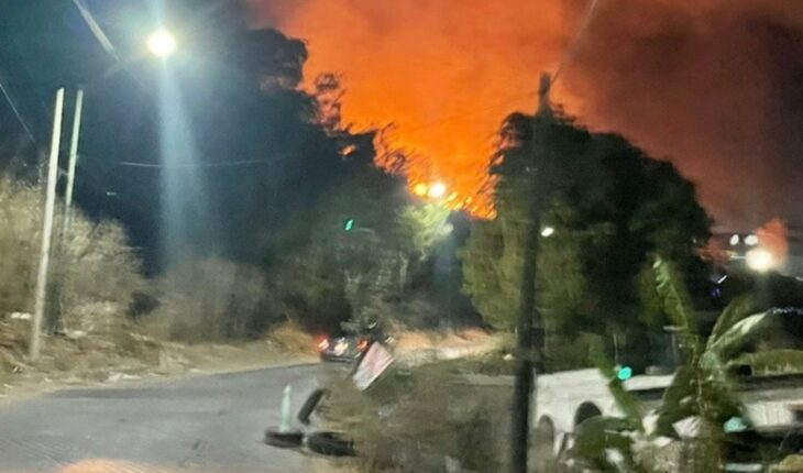 Incendio quemó 250 m2 de pasto en Sierra de Guadalupe