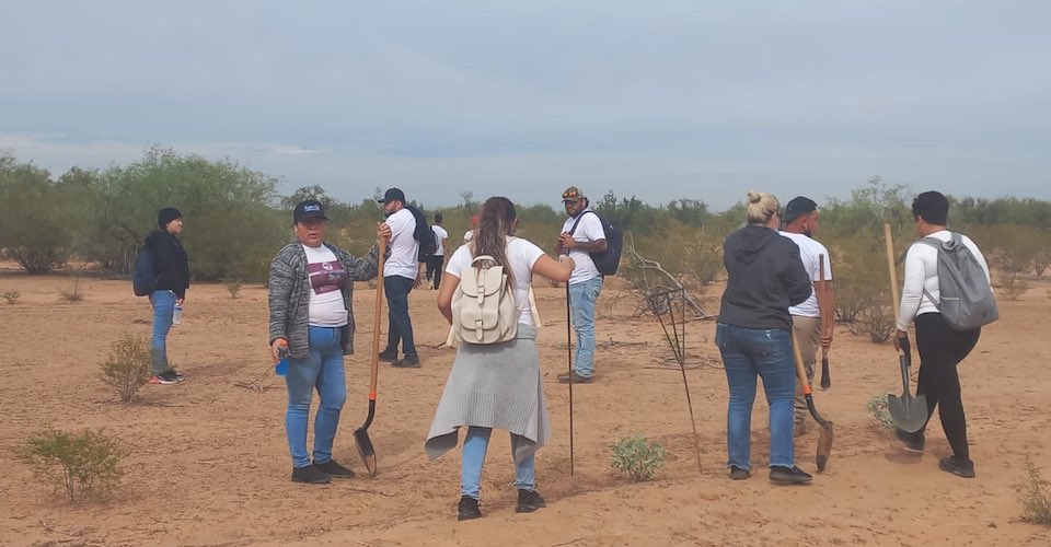 Madres buscadoras de Sonora hallan 8 cuerpos en cementerio clandestino