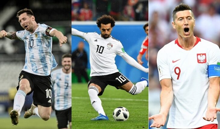 Messi, Lewandowski y Salah son los finalistas del premio The Best