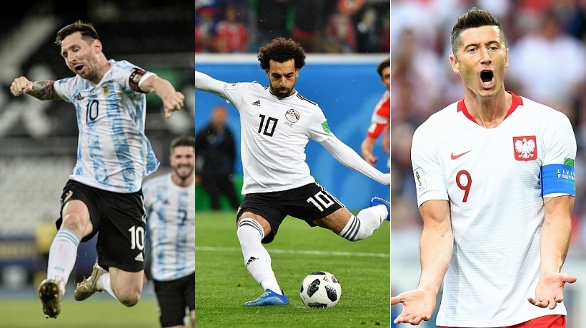 Messi, Lewandowski y Salah son los finalistas del premio The Best