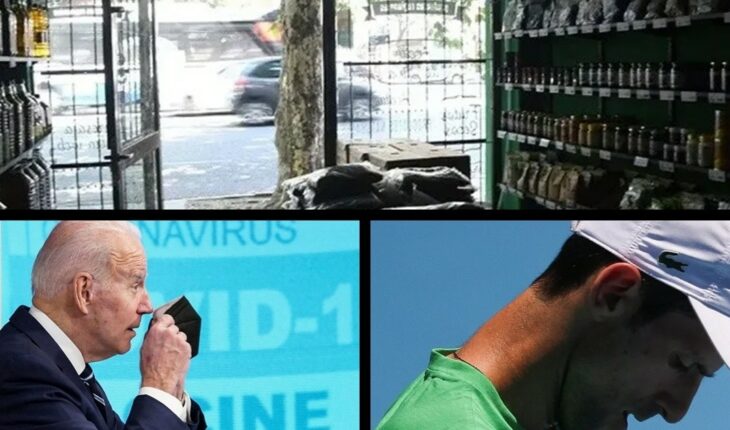 Ola de calor: más de 20.000 usuarios se encuentran sin luz en el AMBA; El Presidente agradeció el apoyo de ex mandatarios españoles en el reclamo argentino por Malvinas; EE.UU: la Corte rechazó la obligatoriedad de vacunación en empleados; Novak Djokovic seguirá en Australia hasta que se defina su situación; y más…