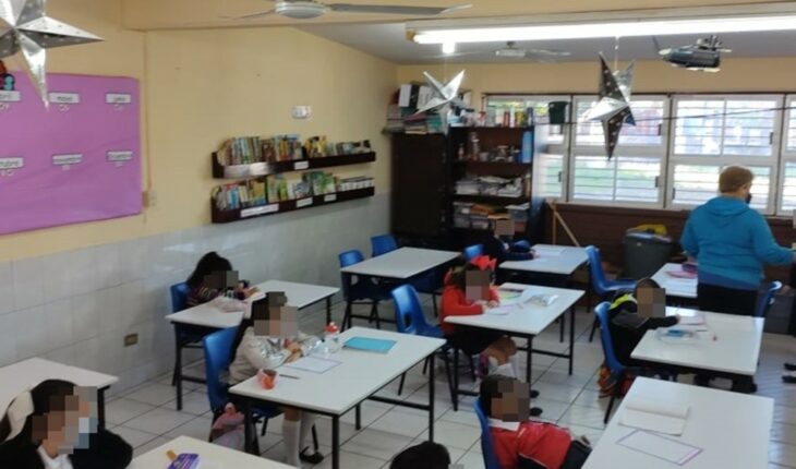Only 80 schools in Ahome resumed face-to-face classes today