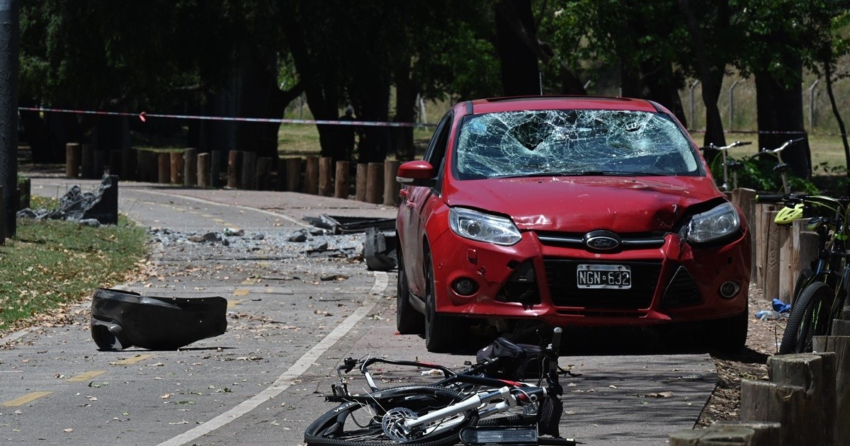 Palermo: así fue la huida del conductor que chocó y mato a una ciclista
