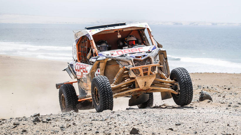 Rally Dakar 2022: Francisco "Chaleco" López escaló a la cima en prototipos ligeros
