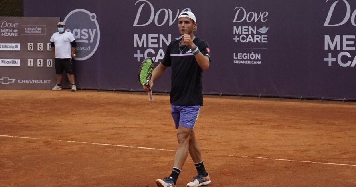 Santiago Rodríguez Taverna clasificó a la final del Challenger de Concepción