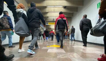 Street vendors removed from the Metro in CDMX; relocate feminists