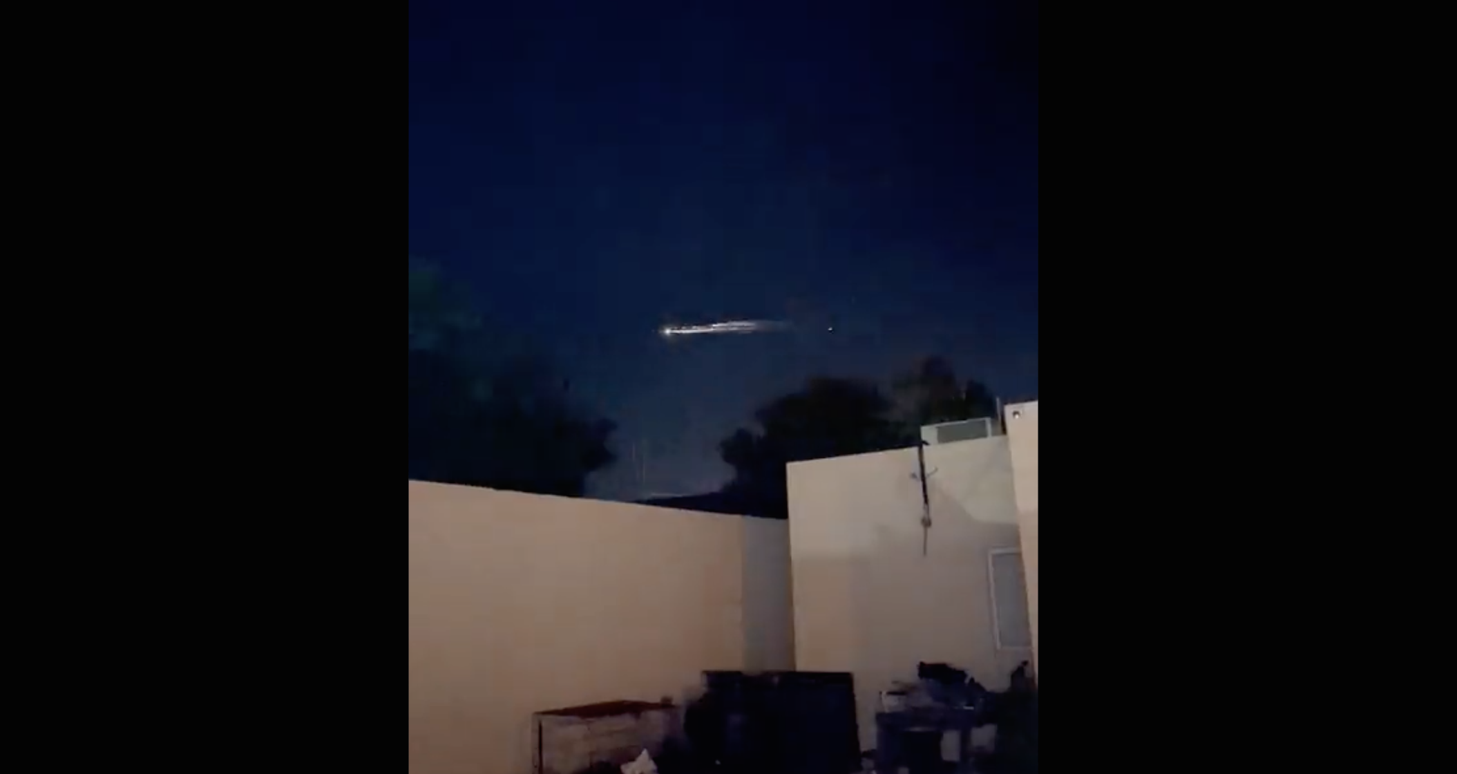 A meteorite? Lights seen in mexico's sky were rocket debris
