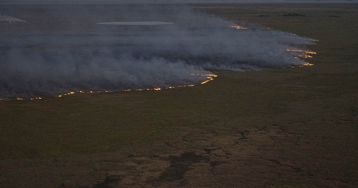 En medio de los incendios, las lluvias llevaron algo de alivio a Corrientes