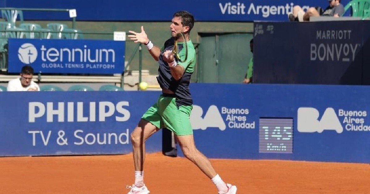 Federico Delbonis avanzó a los cuartos de final del Argentina Open